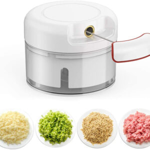 Mini Chopper Hand-power Food Chopper Mincer Mixer Blender