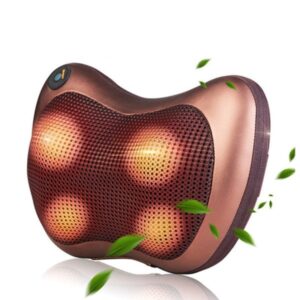 (24 Pcs Ctn) Massager Neck Car Home Cervical Massage Neck Back Waist Body Electric Multifunctional Massage Pillow Arm Foot Infrared Heated