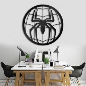 SPIDER FROM SPIDER-MAN WOODEN WALL DECORATION