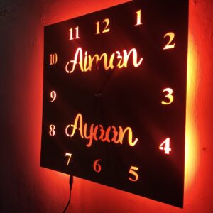 Customize LED Wall Clock