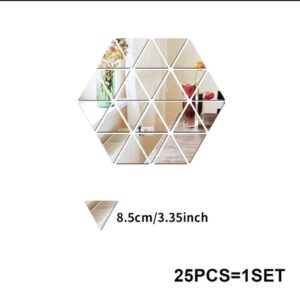 Acrylic Frameless Beauty Mirror For Wall Decoration