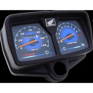 Premium All-Black Speedometer for CG 125 Motorcycle & Honda 125cc Bikes