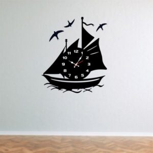 Shipp Boat Wall Clock _ Modern Wall