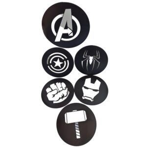 Kid room decoration Super hero logo   Wall stickers