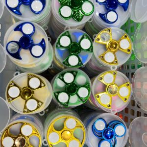 Light Fidget Spinner (for Adults Kids) (random Design)