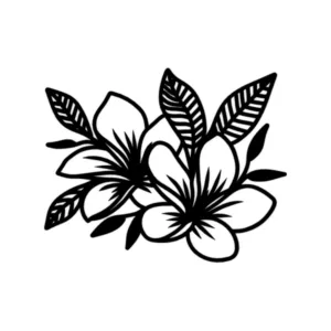 Flowers Wall decorations MDF Wood material