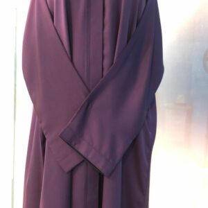 Plain Nida Fabric Abaya Maxi & Front Open