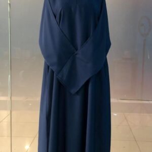 Plain Nida Fabric Abaya Maxi & Front Open