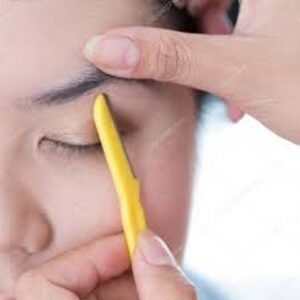 Tinker Eyebrow and Face Razor Set – Pack of 3 Plastic Razors for Precise and Gentle Hair Removal(Random Color)