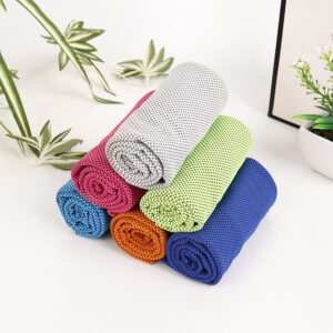 Hot Sale Cool Towel New Ice Cold Enduring Running Jogging Gym Instant Cooling Outdoor Sports Towel 30*90 size (random color)