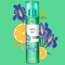 BNT BODY MIST HAPPY GREEN IRIS 236ML