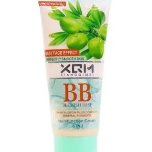 XQM BB Cream Blemish Effect | Baby Face Effect | Multifunction Cream 6 In 1 For Perfectly Smooth Skin