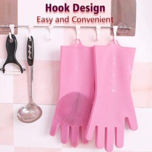 Magic Silicon Dish-washing Gloves