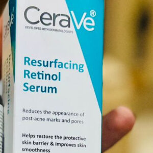 Resurfacing Retinol Facial Serum – Gentle Formula for Acne-Prone Skin, Pore Refining & Texture Smoothing