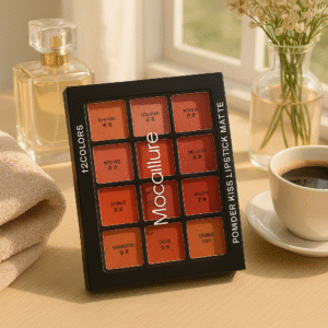 Mocallure 12-Color Lip Palette / Long-Lasting Professional Lip Kit for Every Mood