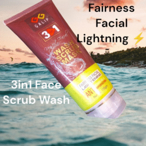 Urgent 3 in 1 Facial Whitening Face Scrub Wash Mask