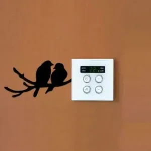 Love Bird Wooden Wall Decoration Or Switch Board Decor Wooden Material