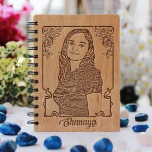Customize Wooden Diary ( Name ) (Copy)