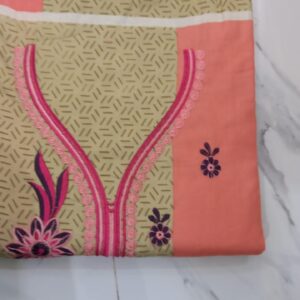 3 Pc Unstitched Lawn Suit (Replica)