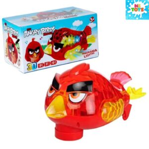 Musical Electric 3D Angry Bird Toys For Kids and Boys - Battery Operated With Light and Music - Vehicles car Toys