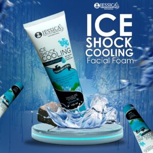 Jessica Ice Shock Cooling Facial Foam Face Wash