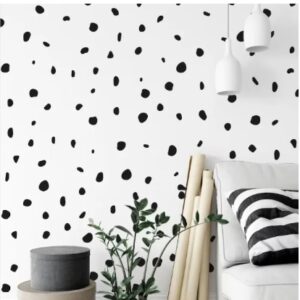 Almost 200 Irregular Polka Dots Wall Decal, Polka Dot Stickers, Polka Dot Decals, Black Polka Dots, Wall Decor, Wall Art, Wall Decals, Wall Stickers
