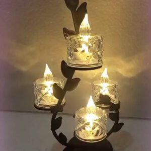 Leaf Design Candle light stand | Multipurpose Candle holder for Home, outdoor and hotels