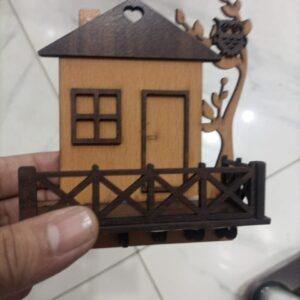 House shape Key holder Wooden Key Holder I Key Holder Wall Hanger I Key Holder Wall Hanging |