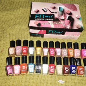 Pack of 24 - Fit me ! nail paint | Polish, Attractive Colors, Smooth Finishing