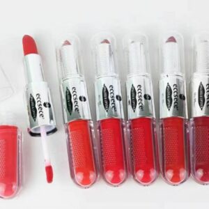 eccsece 2 in 1 Lipstick + Lipgloss