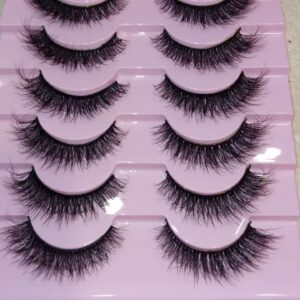 M38 3D False Eyelashes Fake Eyelashes Dramatic Messy Mink for girls & women