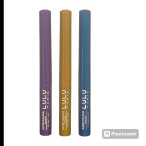 LULU PARIS  Super Colour  Black Eyeliner  ( 100% Waterproof Tested)