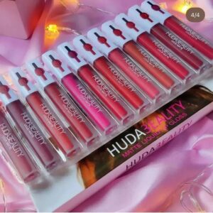 Pack of 6 glossy lipgloss  Matte Finish