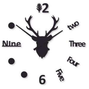 Deer Digit DIY clock