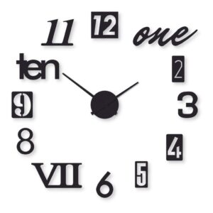 mix digit  DIY clock