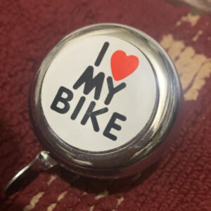 I Love My Bike Bicycle Handle Bar Bell
