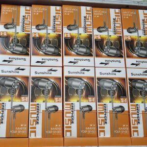 Sunshine S-1 Super Bass Music Earphone for Mobile Phones