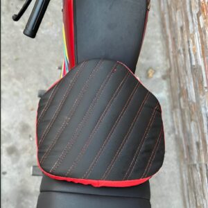 Double Stitch Water Proof Bike Seat Cushion /Motorcycle Seat Cover / Motor Bike Long Route Cushion Long Travel Seat Comfortable (Molty Foam 1inch)