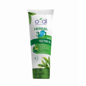 OVAL 3 in 1 Tea Tree Herbal tube  ( 150 ml)