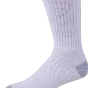 Pack of 6 pairs white socks Gents full length socks | Full Length Comfortable socks for boys, Mens