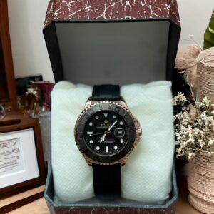 Rolex Rubber Strap Premium Quality Watch (Without Box)