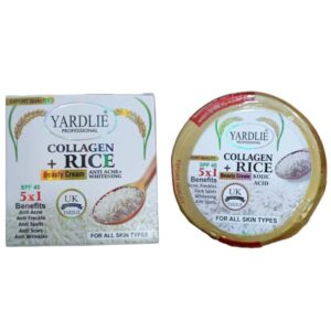YARDLIE PROFESSIONAL EXPORT QUAL PORT QUALITY SPF 45 COLLAGEN + RICE Beauty Cream KOJIC ACID