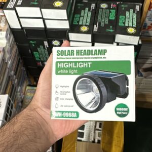 Solar Headlamp WH-9968A – Ultra-Bright, Rechargeable & Eco-Friendly for Outdoor Adventures!