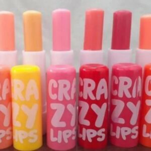 Pack of 3 Crazy Tinted Lip Balm, Magic Chapstick Hydrated & Moisturizing Lip Balm (Random Color)