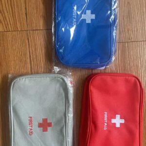 Medical First Aid Kit Pouch Empty Bag Emergency Medicine Storage Organizer Bag First Aid Kit  (Workplace, Home, Sports  ) (random color)