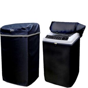 Single Washing Machine Cover - Parachute Type (High Quality) Waterproof (Random Color)