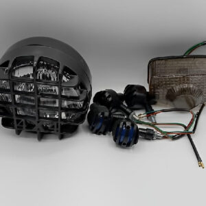 Pack of 3 Cafe racer kit Item's Cafe Racer Style Bike Lighting Set | Headlight, Taillight & Indicators