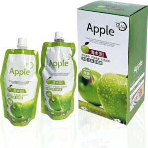 Apple Hair Color 96 Natural Black Cream [1000ML] [500ml + 500ml] | Vibrant Shine Best Choice