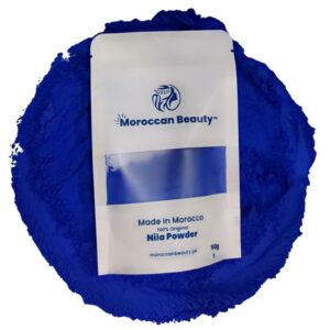Moroccan Beauty Nila Powder | Blue Nila Skin Whitening Powder 50g | Best Quality Nila Powder