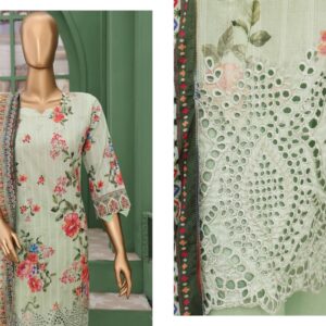 ✨ VIVARI  ✨ 3 Piece  Luxury Lawn Digital Printed Chickenkari Lawn Shirt/ Luxury Digital Printed  Pure Lawn/Unstitched Suit New Collection For Womens